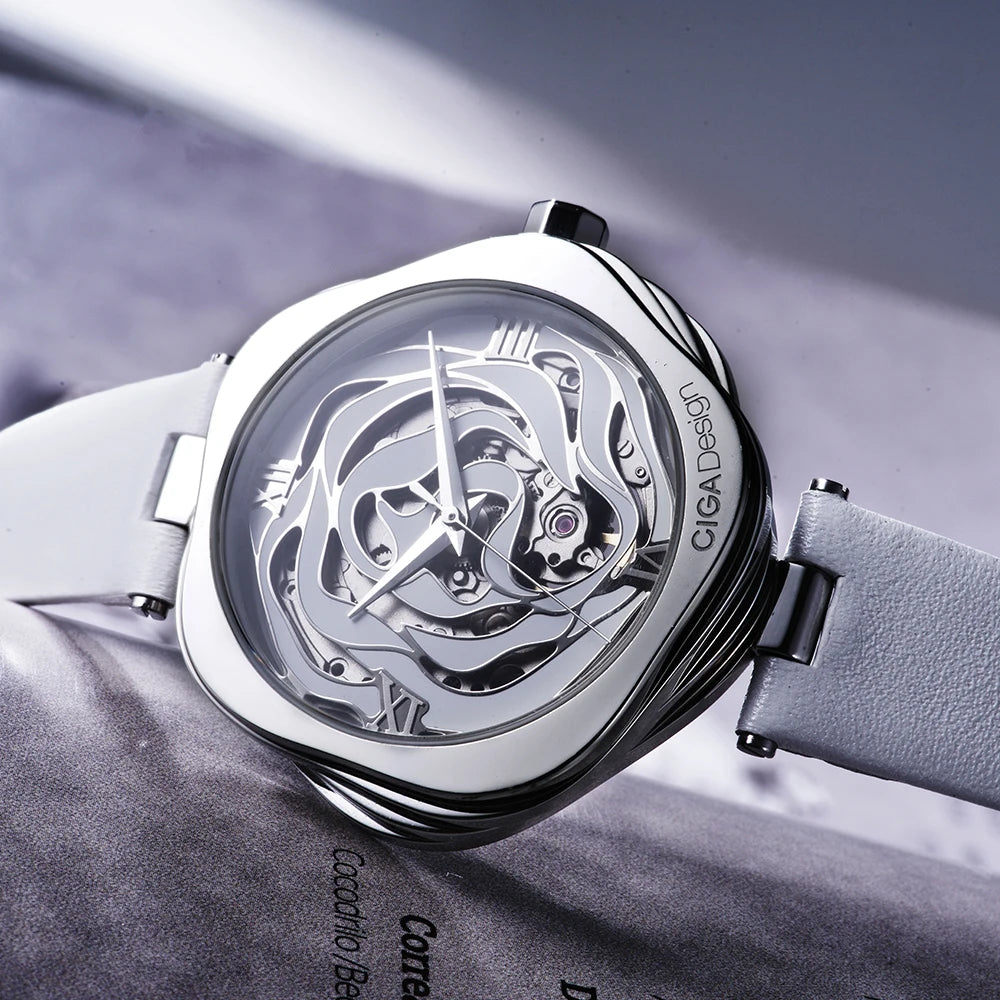 CIGA Design Denmark Rose Mechanical Watch